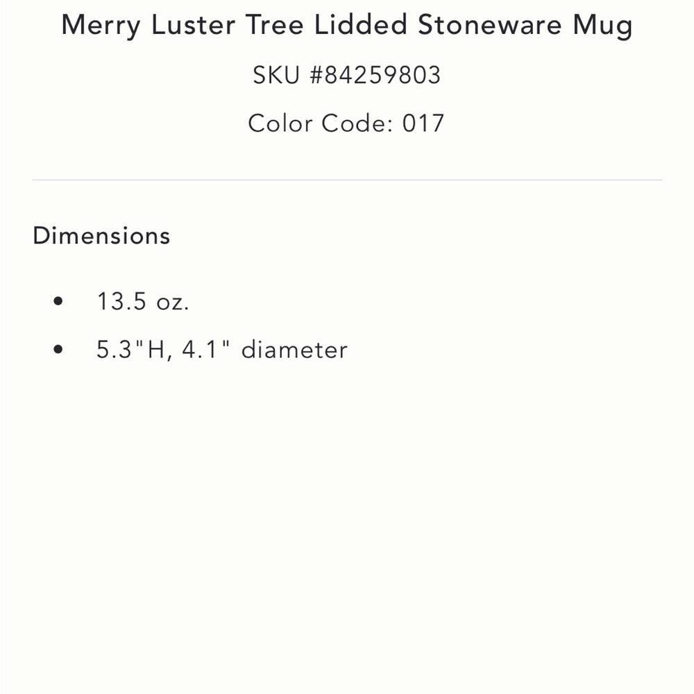 Merry Luster Christmas Tree Mug w lid Green - Picture 5 of 5